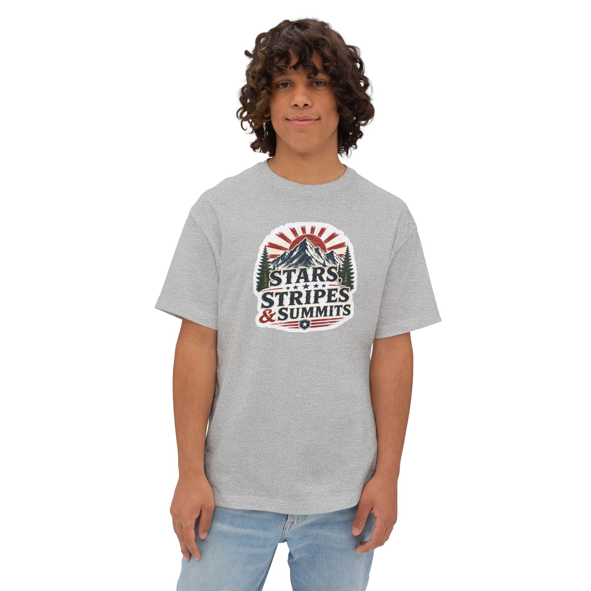 Stars, Stripes & Summits Super Soft Box Tee