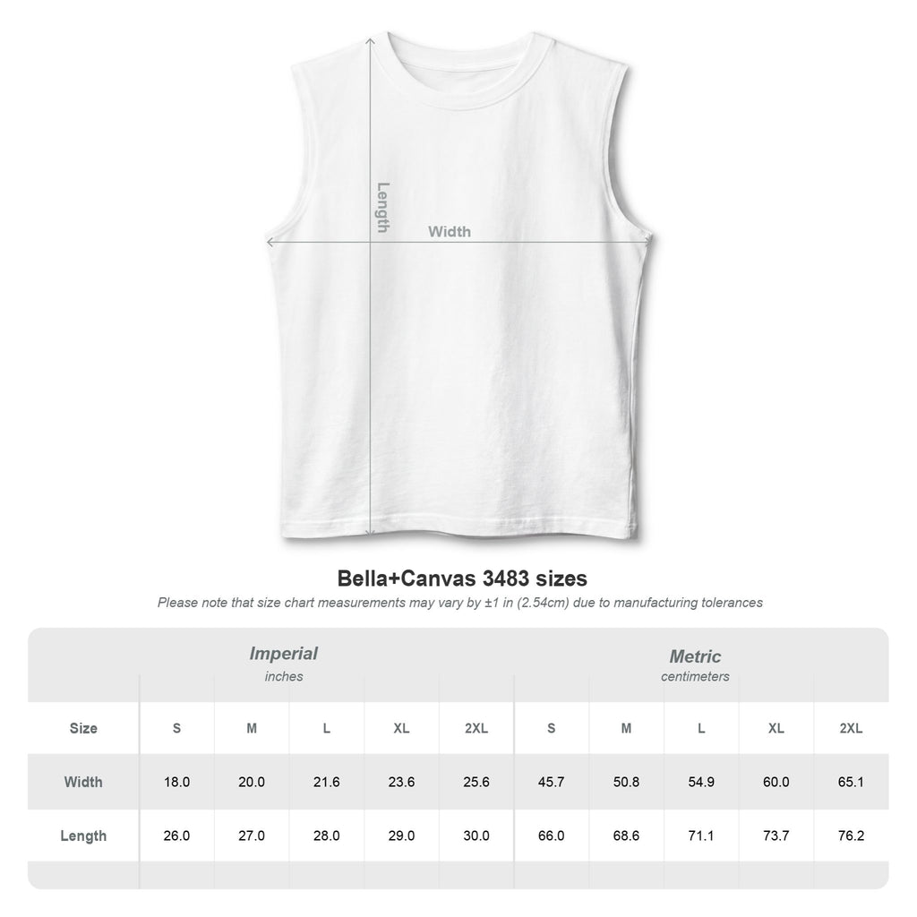 Born for Bonfires & Blue Skies Muscle Tank