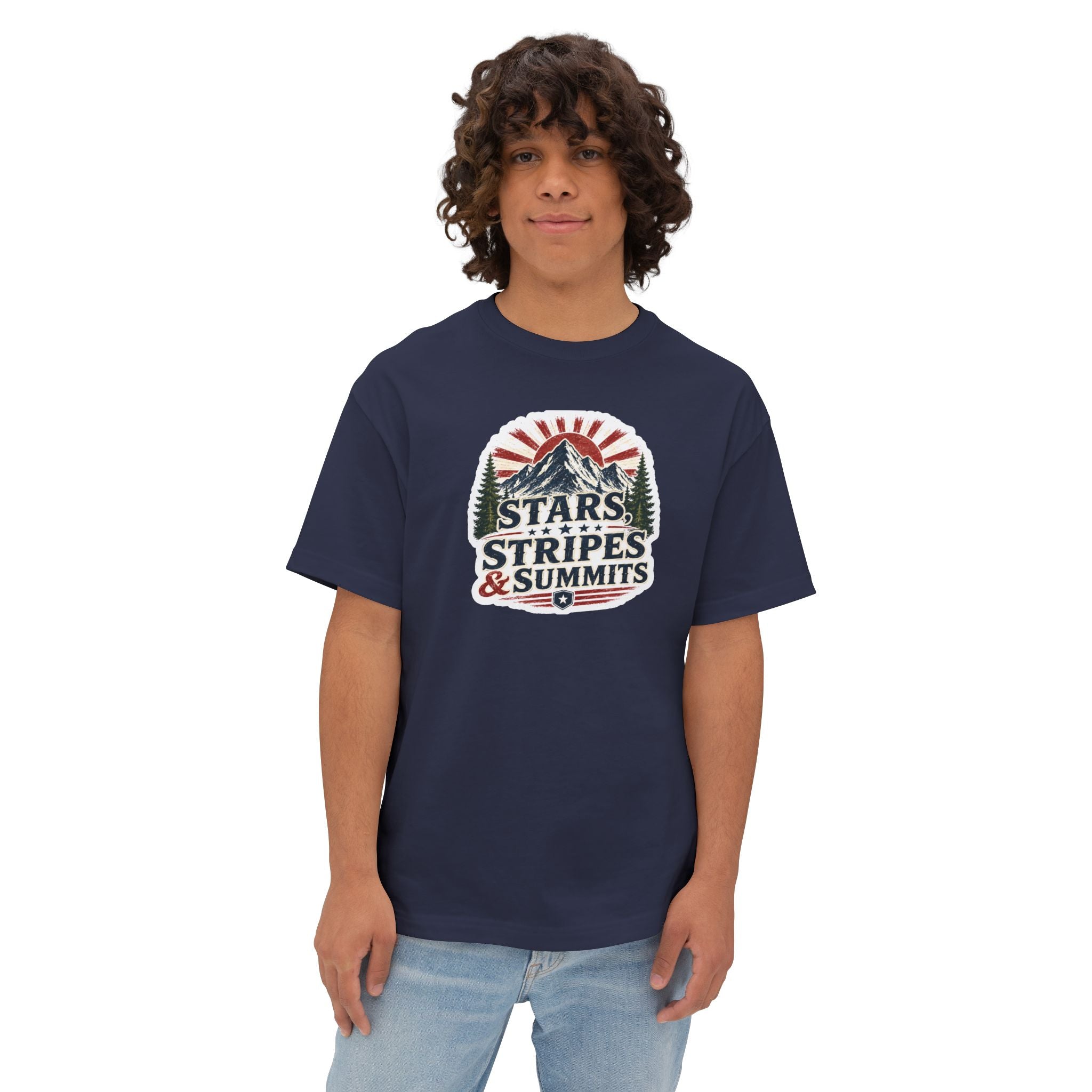 Stars, Stripes & Summits Super Soft Box Tee