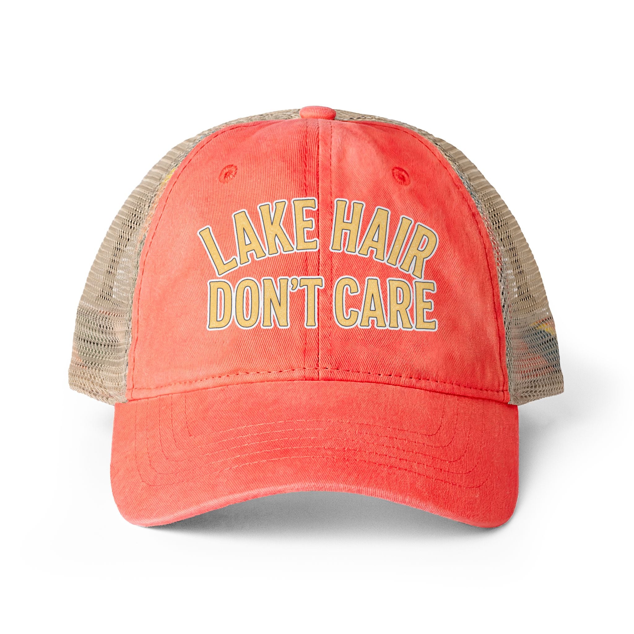 Women's Washed Mesh-Back Cap