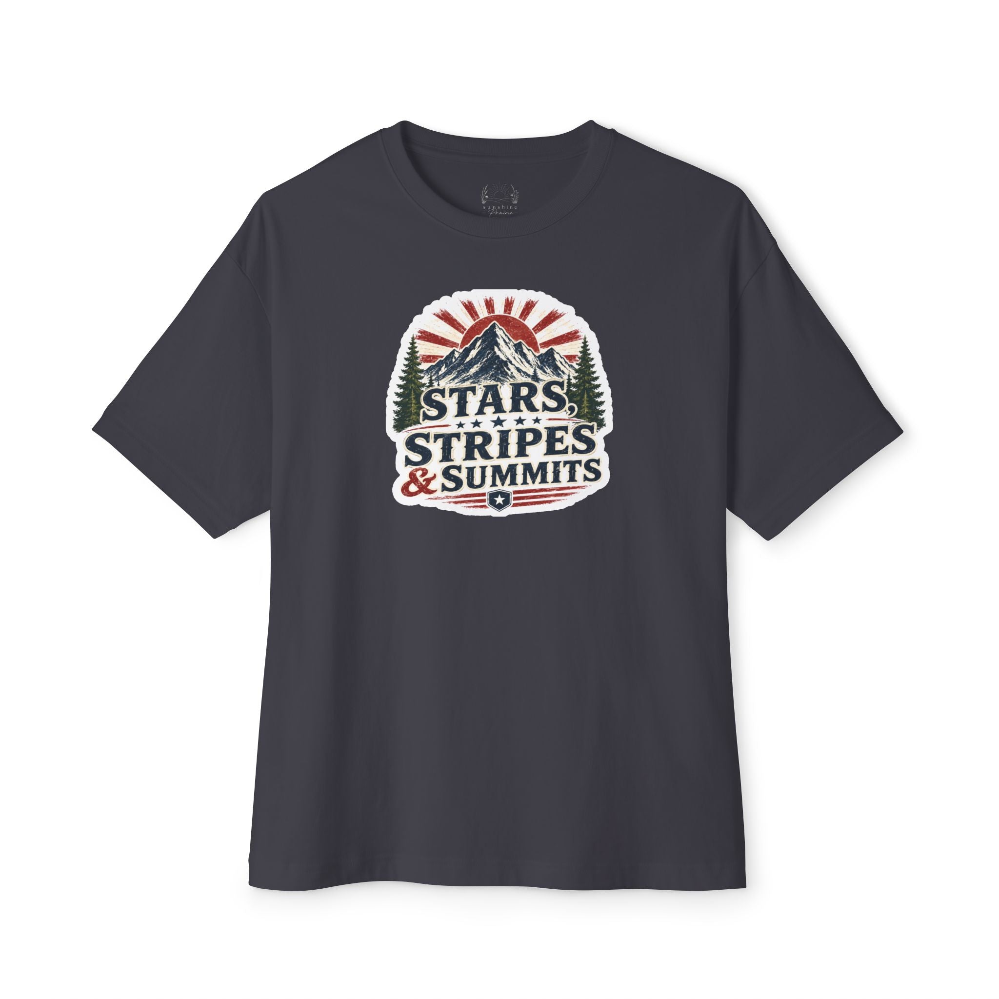 Stars, Stripes & Summits Super Soft Box Tee