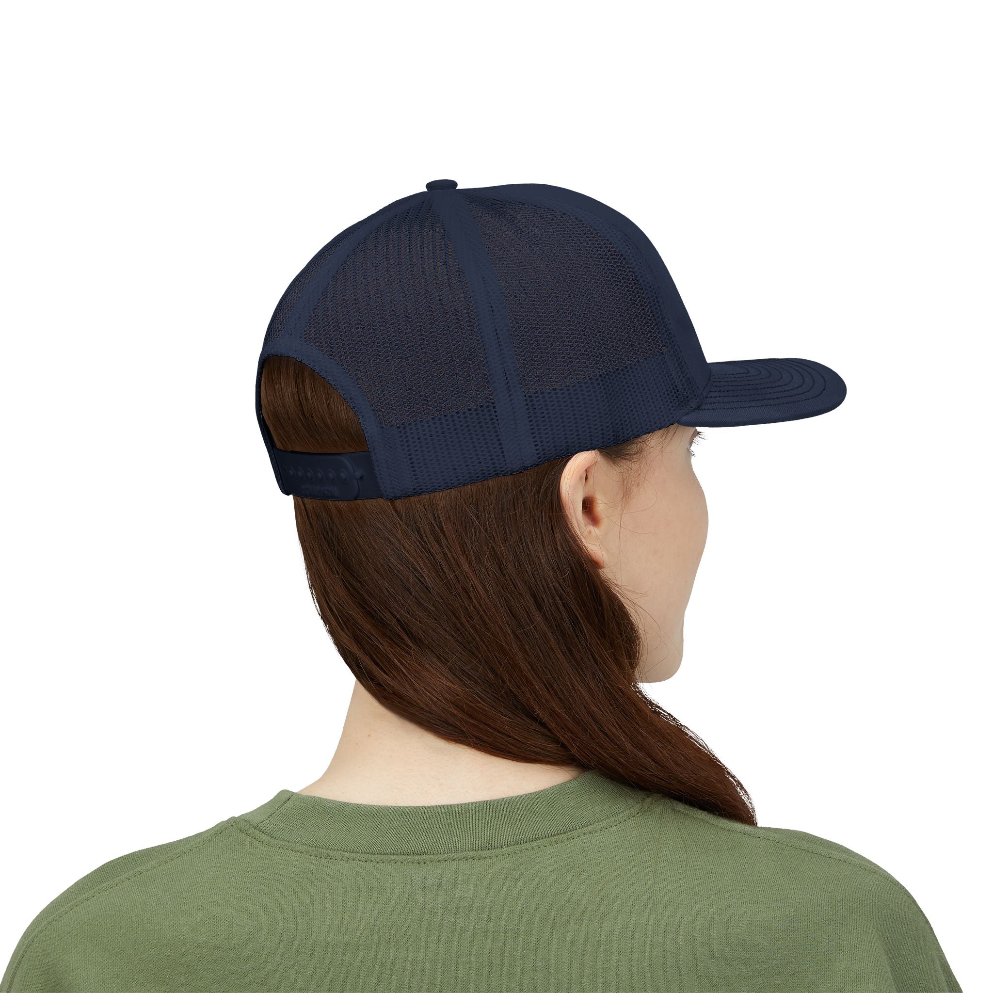 Lake Hair Don’t Care Trucker Cap — Casual Summer Snapback Hat for Lake Days