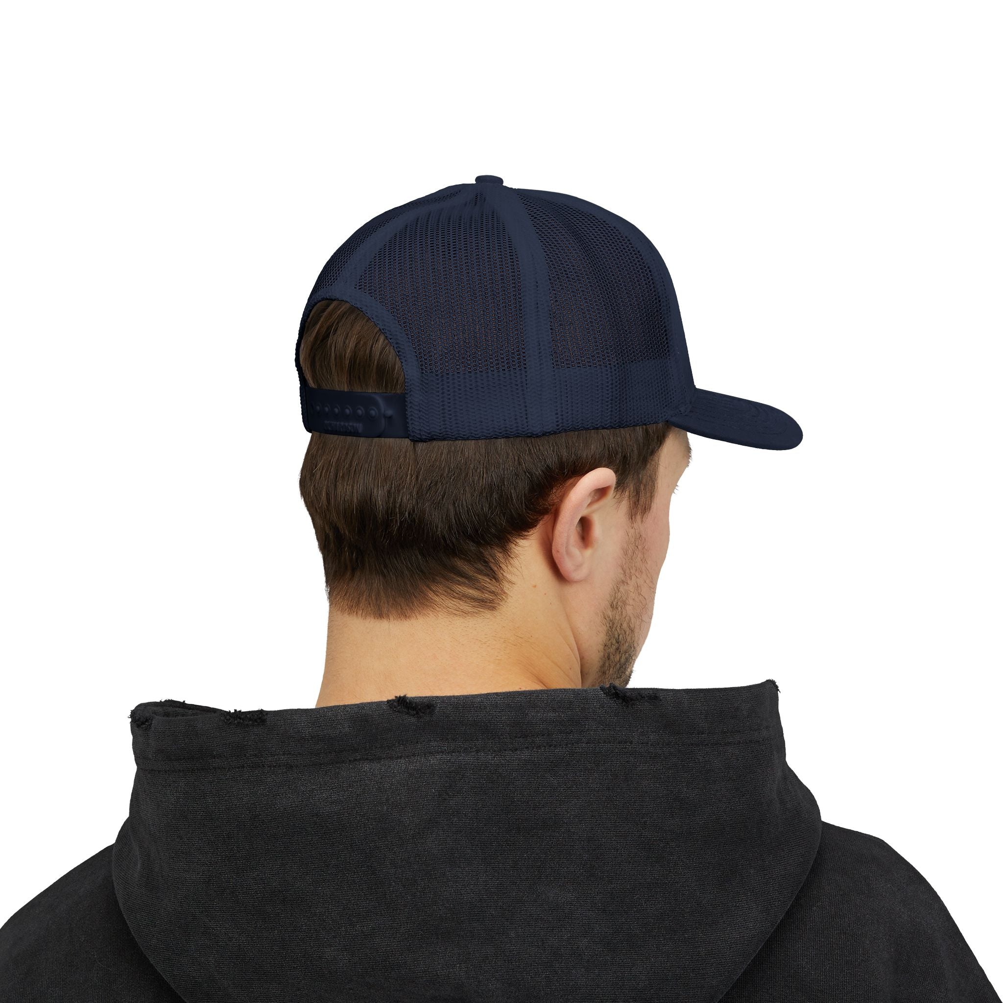 Lake Hair Don’t Care Trucker Cap — Casual Summer Snapback Hat for Lake Days