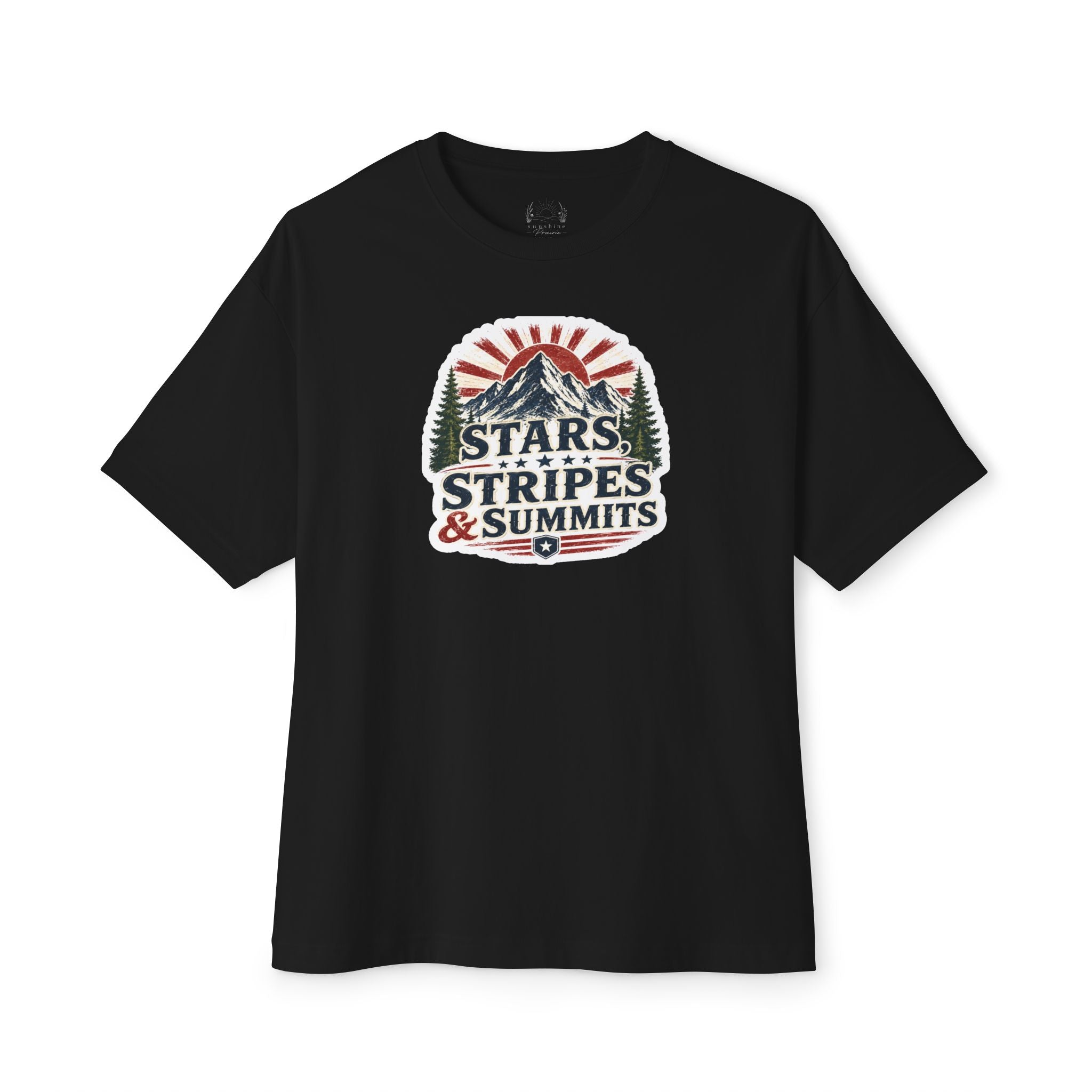 Stars, Stripes & Summits Super Soft Box Tee