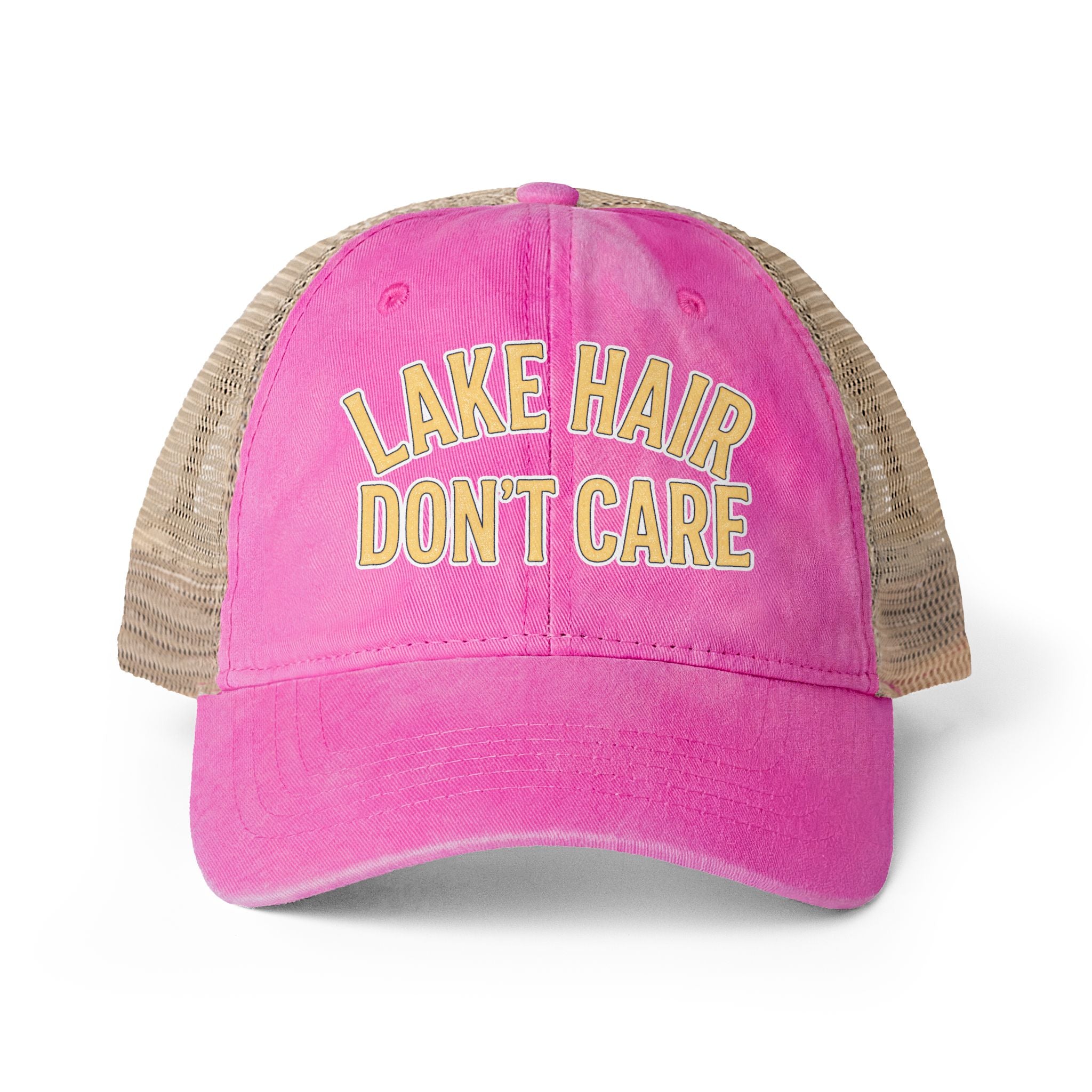 Women's Washed Mesh-Back Cap