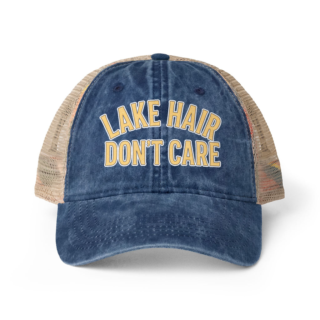 Women's Washed Mesh-Back Cap