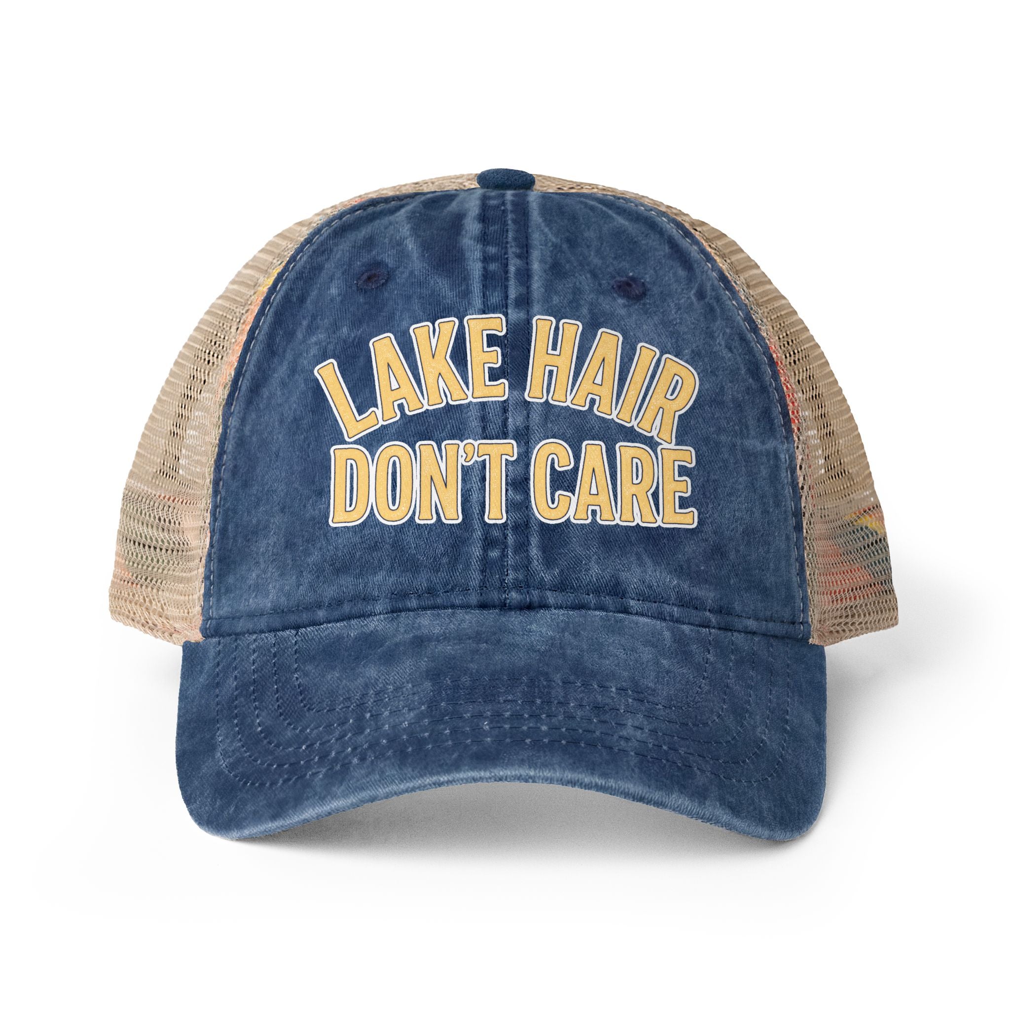 Women's Washed Mesh-Back Cap