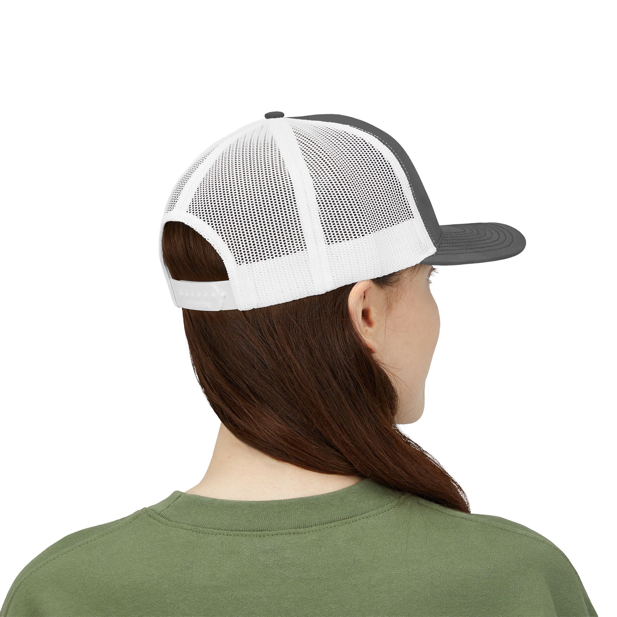 Lake Hair Don’t Care Trucker Cap — Casual Summer Snapback Hat for Lake Days