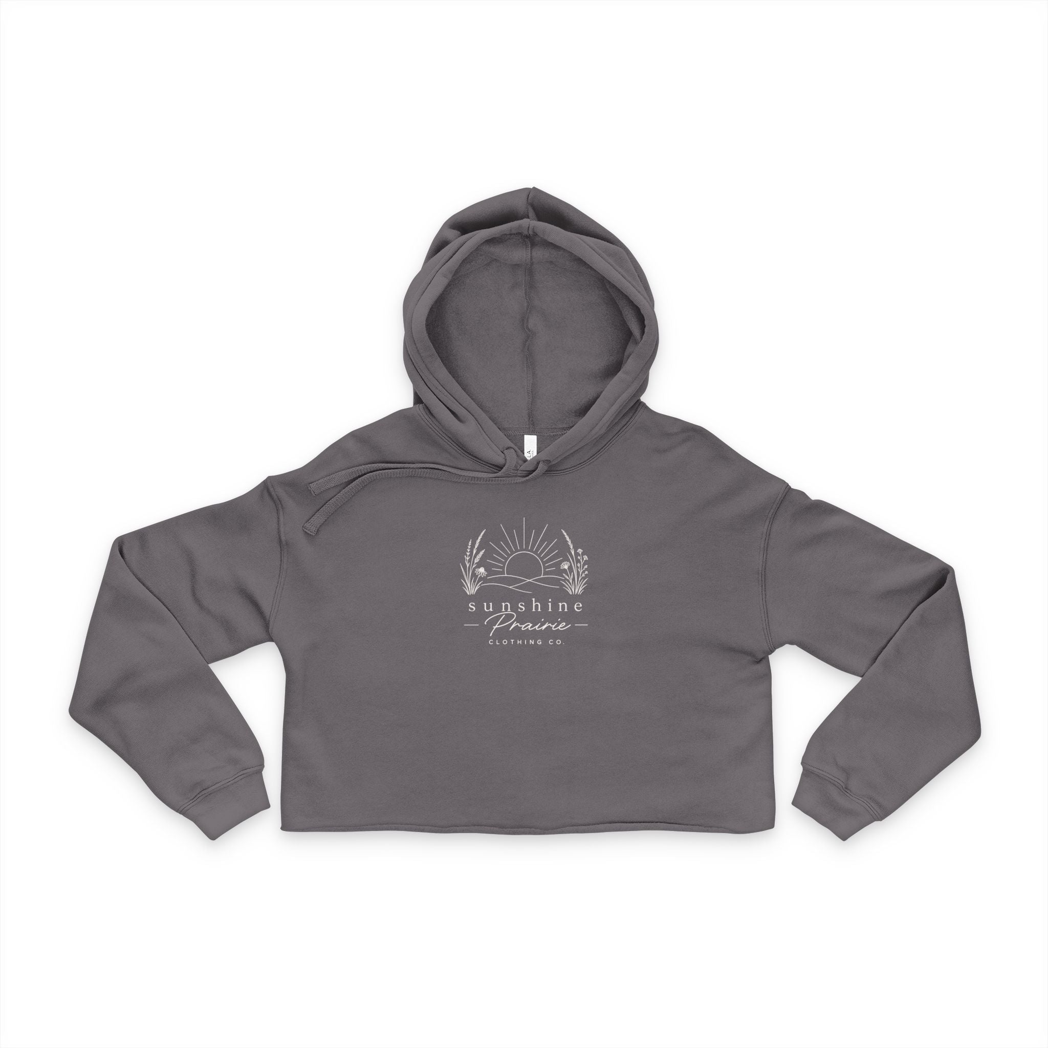 Sunshine Prairie Clothing Co. Super Soft Boho Women's Cropped Hoodie