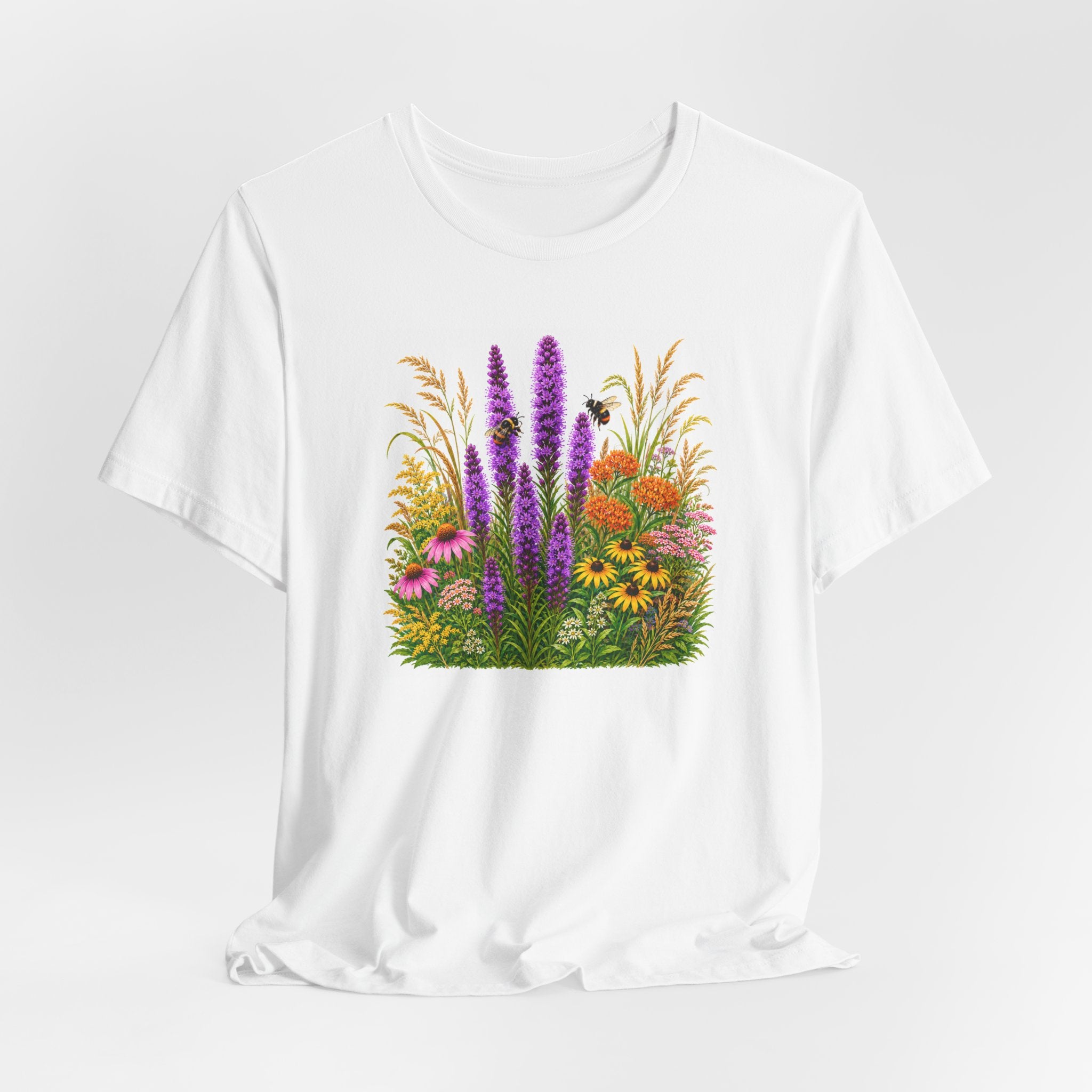 Floral Meadow Tee — Wildflower Garden Graphic T-Shirt