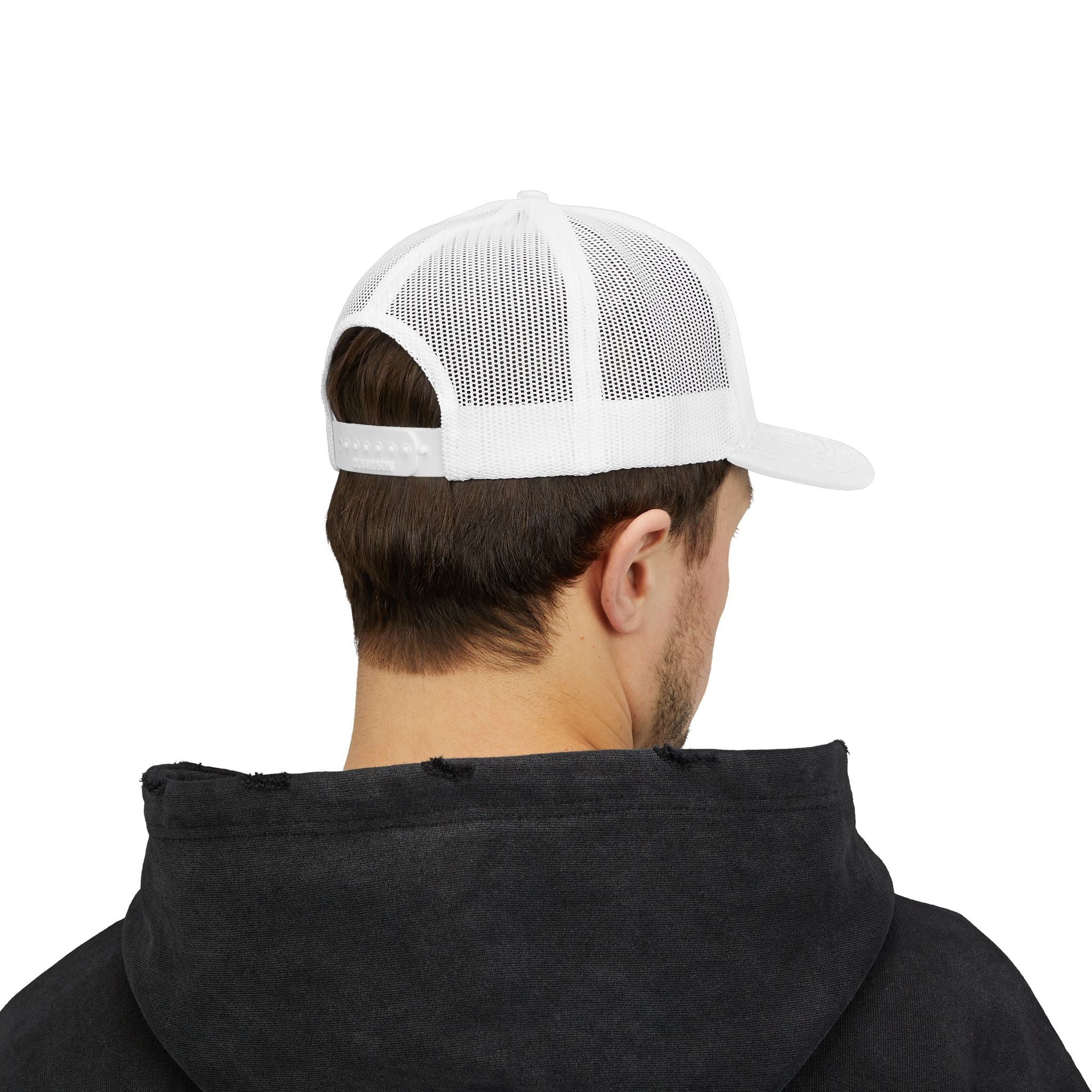 Lake Hair Don’t Care Trucker Cap — Casual Summer Snapback Hat for Lake Days