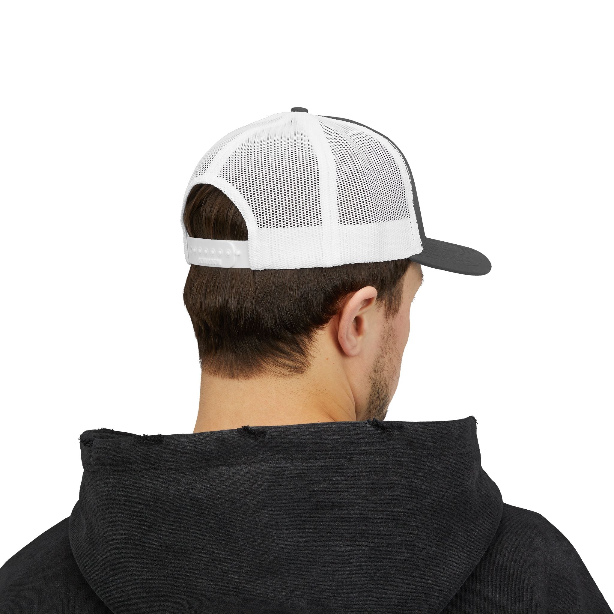 Lake Hair Don’t Care Trucker Cap — Casual Summer Snapback Hat for Lake Days