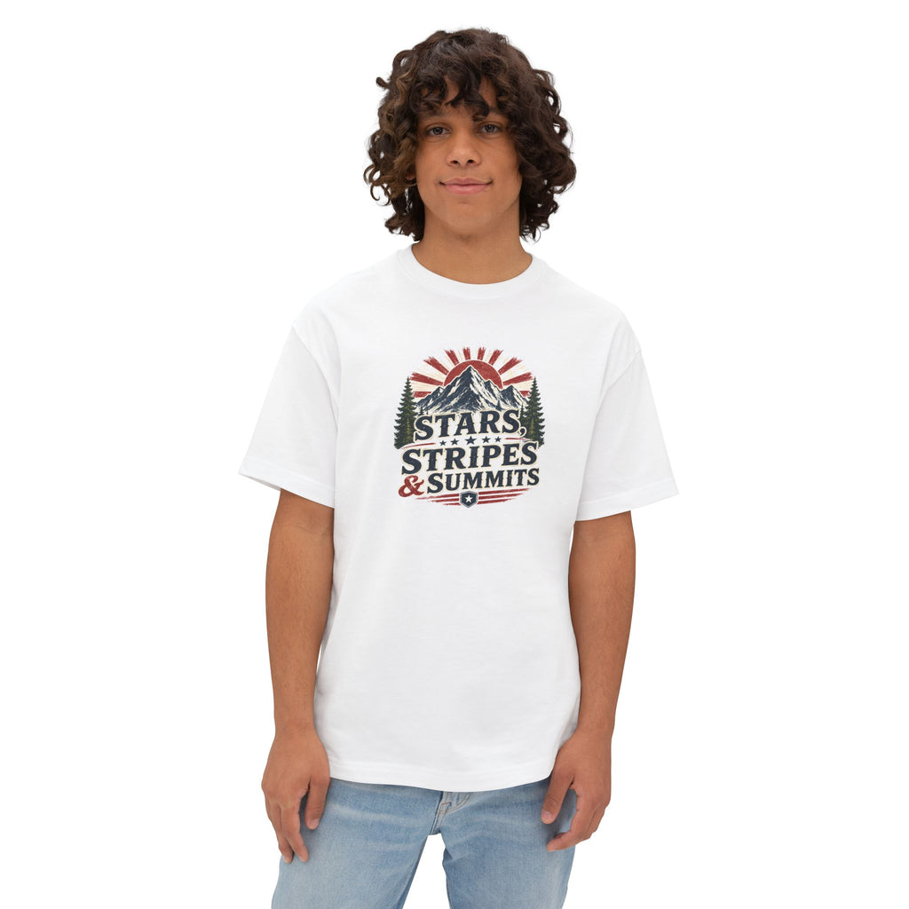 Stars, Stripes & Summits Super Soft Box Tee