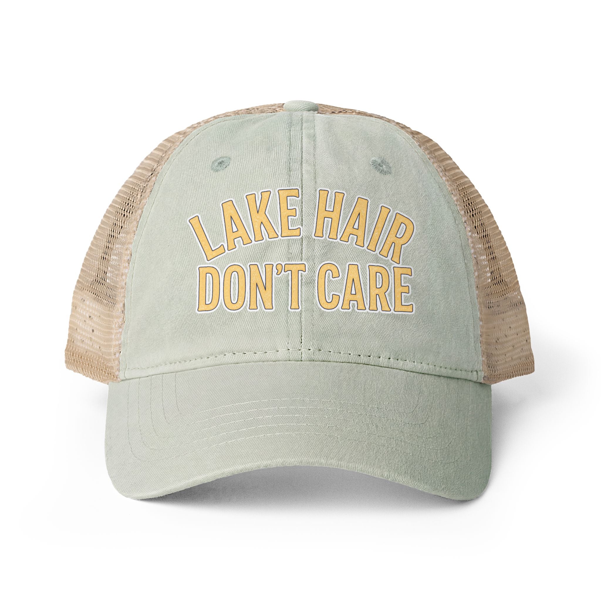 Women's Washed Mesh-Back Cap