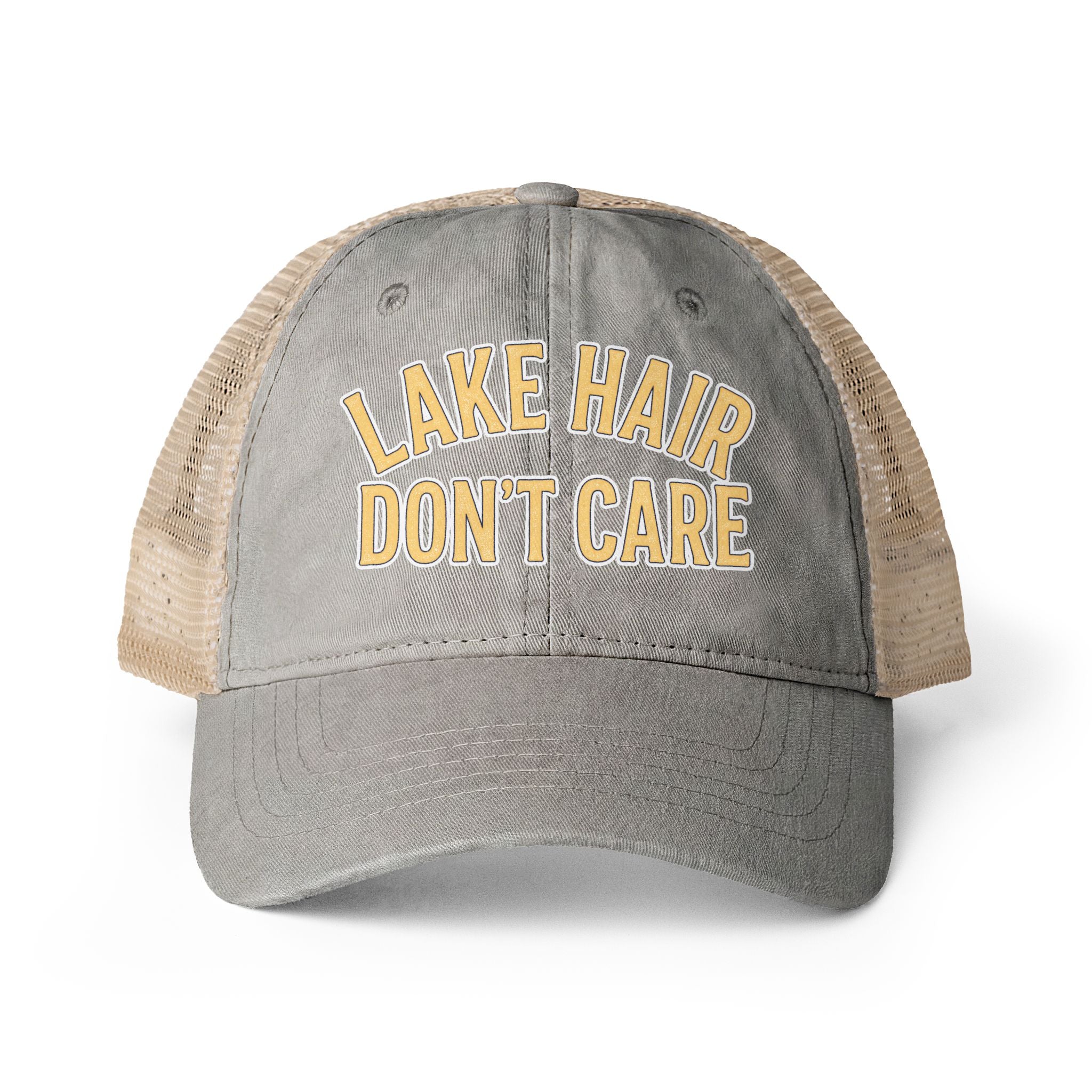 Women's Washed Mesh-Back Cap