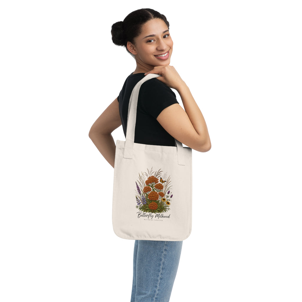 Butterfly Weed Organic Canvas Tote
