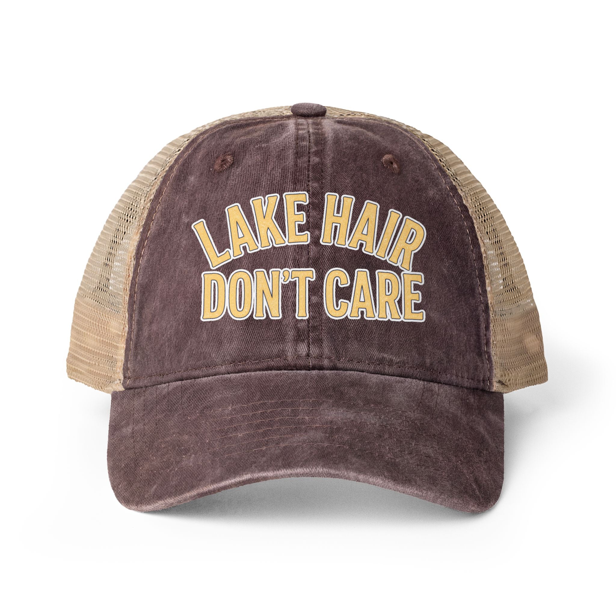 Women's Washed Mesh-Back Cap