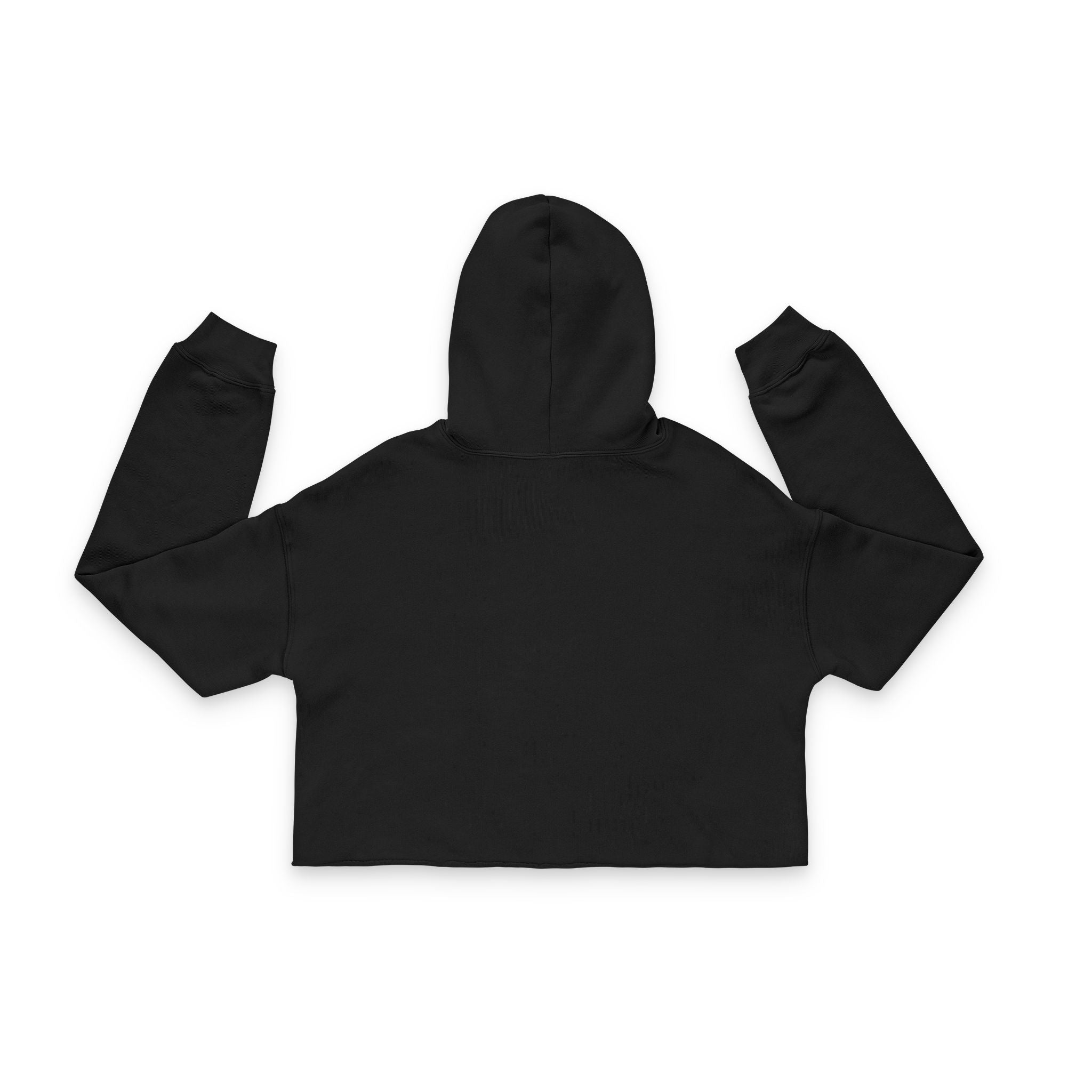 Lake Bum Club Cropped Hoodie — Women's Casual Lake Life Pullover