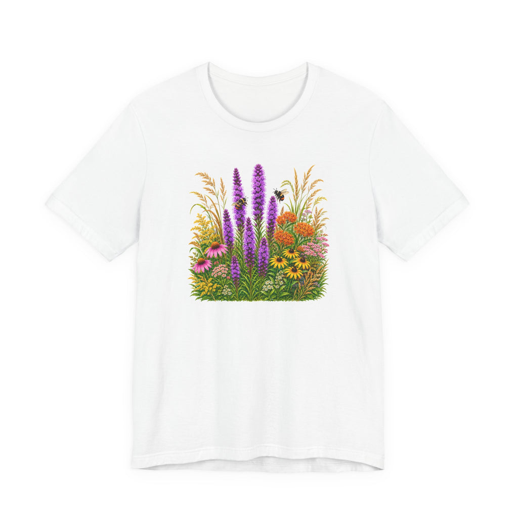 Floral Meadow Tee — Wildflower Garden Graphic T-Shirt