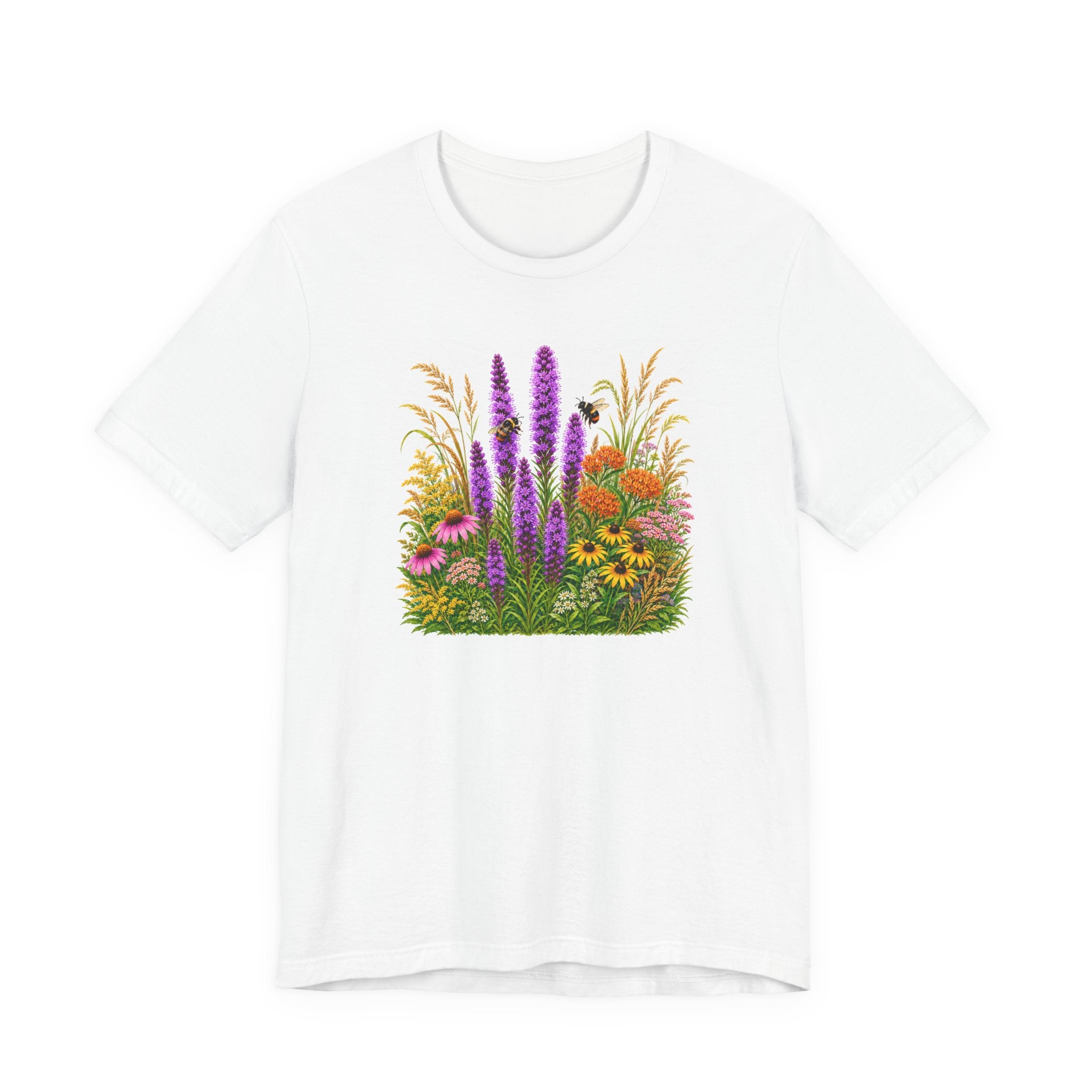 Floral Meadow Tee — Wildflower Garden Graphic T-Shirt
