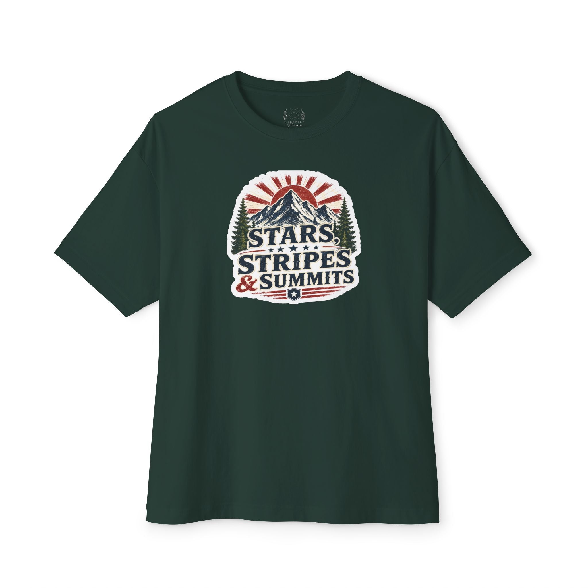 Stars, Stripes & Summits Super Soft Box Tee