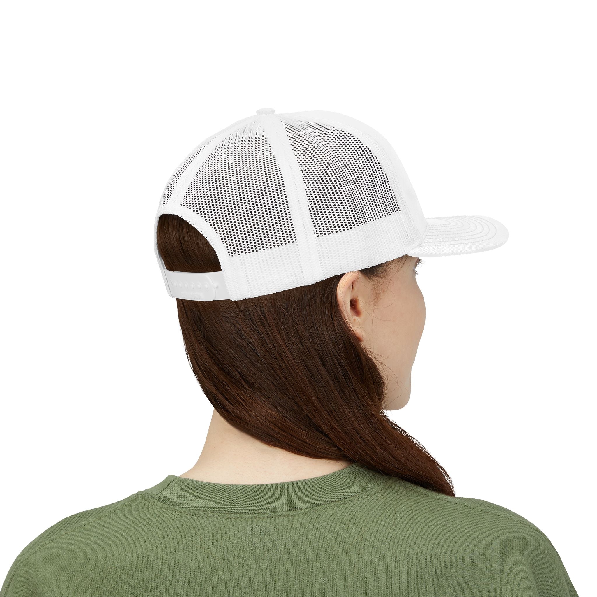 Lake Hair Don’t Care Trucker Cap — Casual Summer Snapback Hat for Lake Days