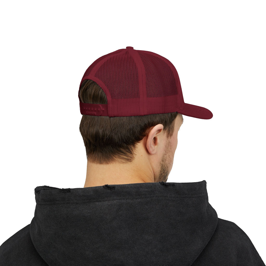 Lake Hair Don’t Care Trucker Cap — Casual Summer Snapback Hat for Lake Days