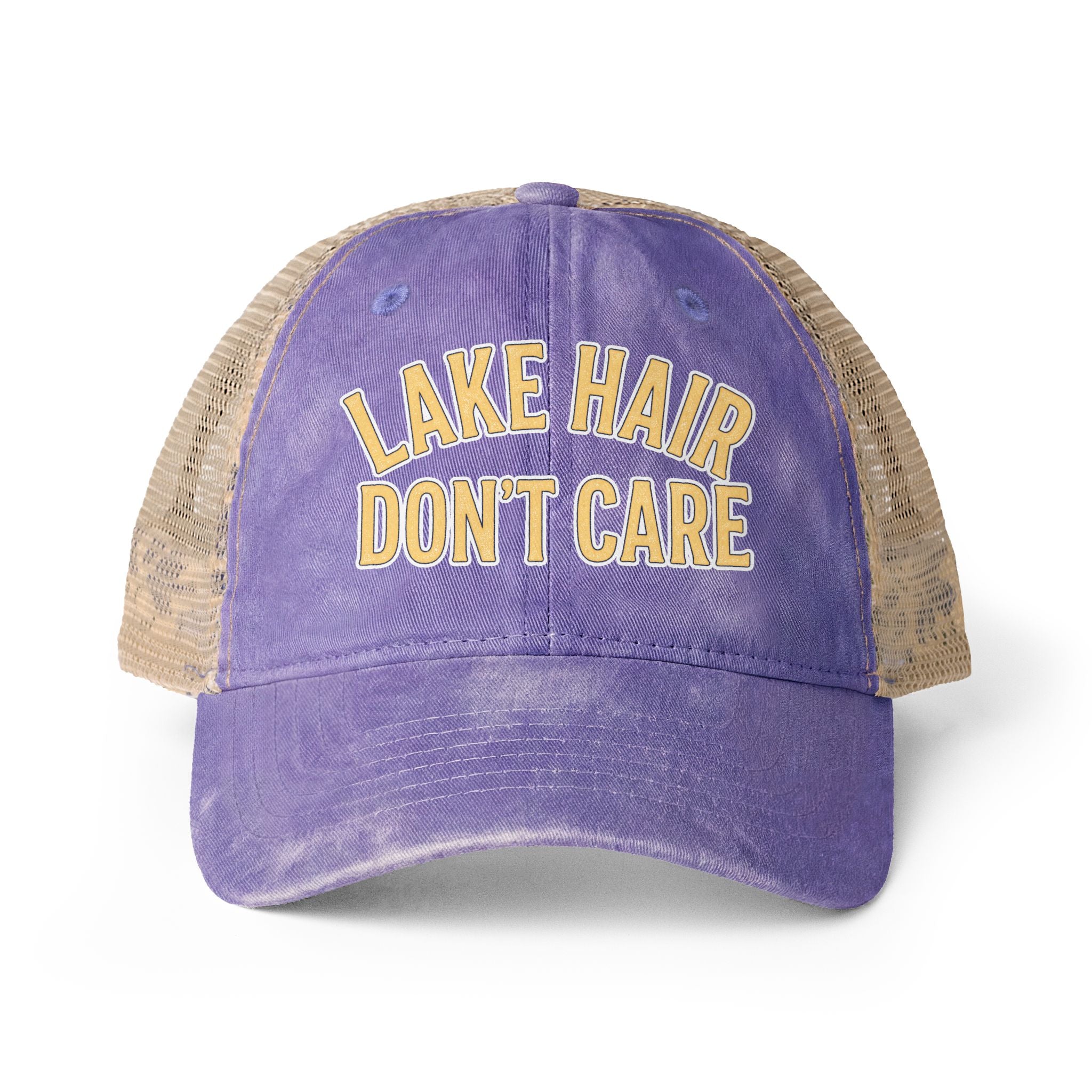 Women's Washed Mesh-Back Cap