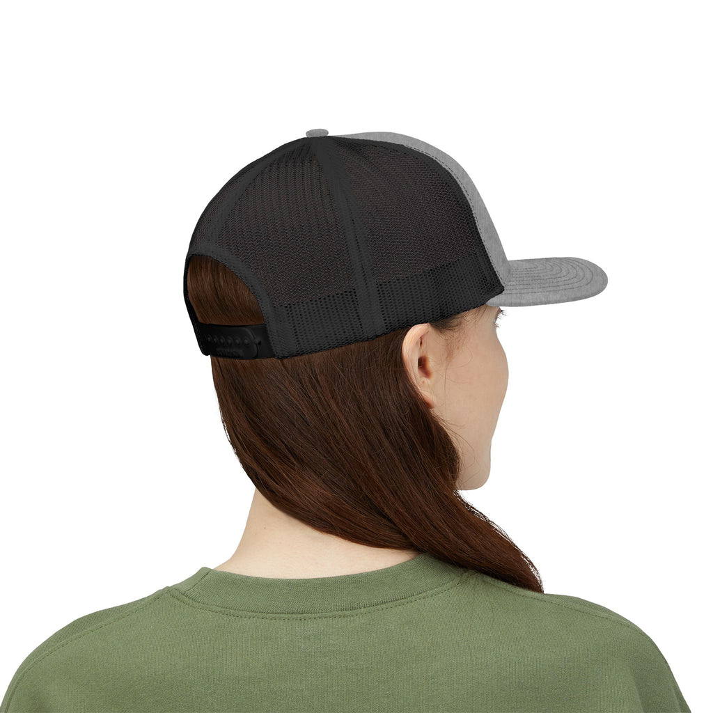 Lake Hair Don’t Care Trucker Cap — Casual Summer Snapback Hat for Lake Days