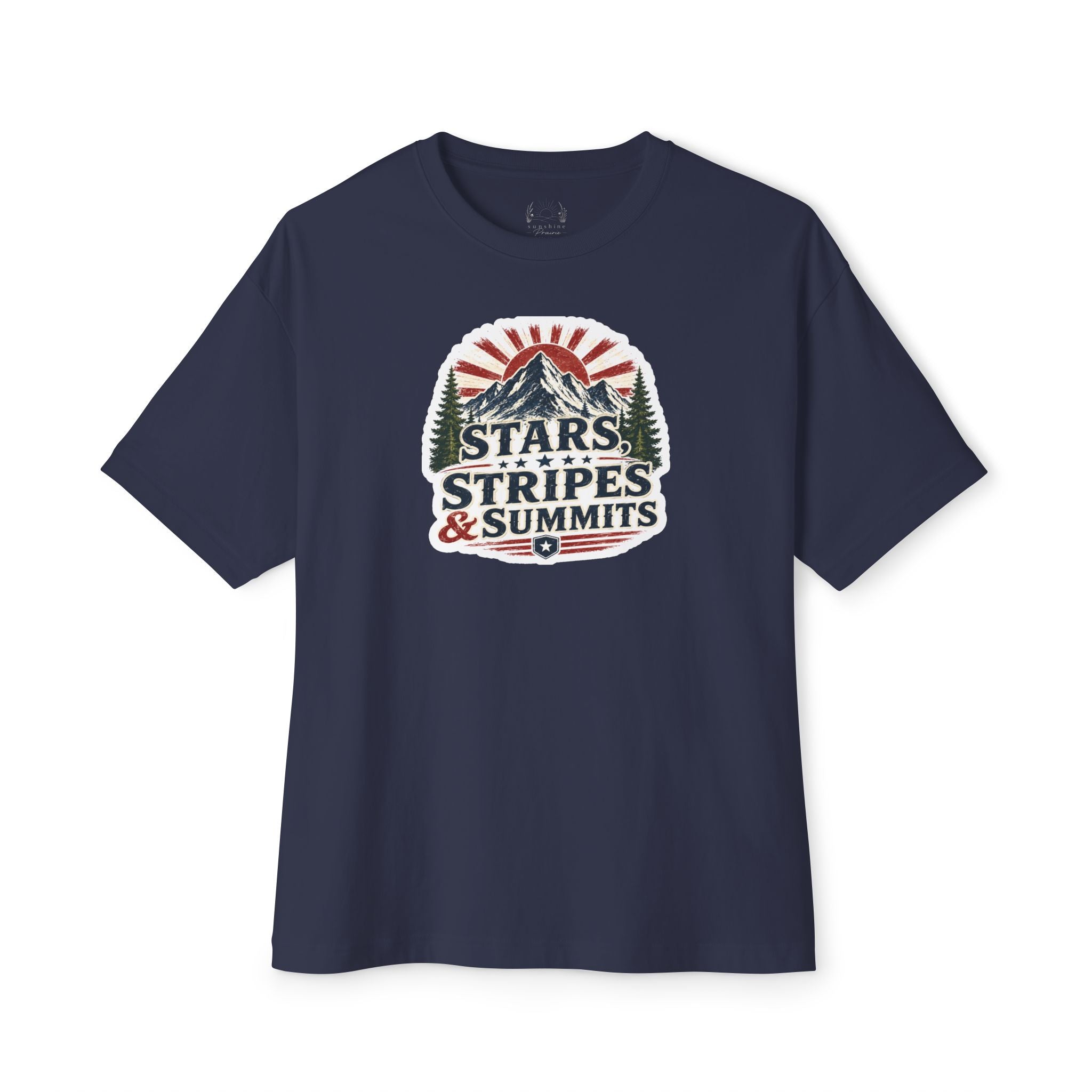 Stars, Stripes & Summits Super Soft Box Tee