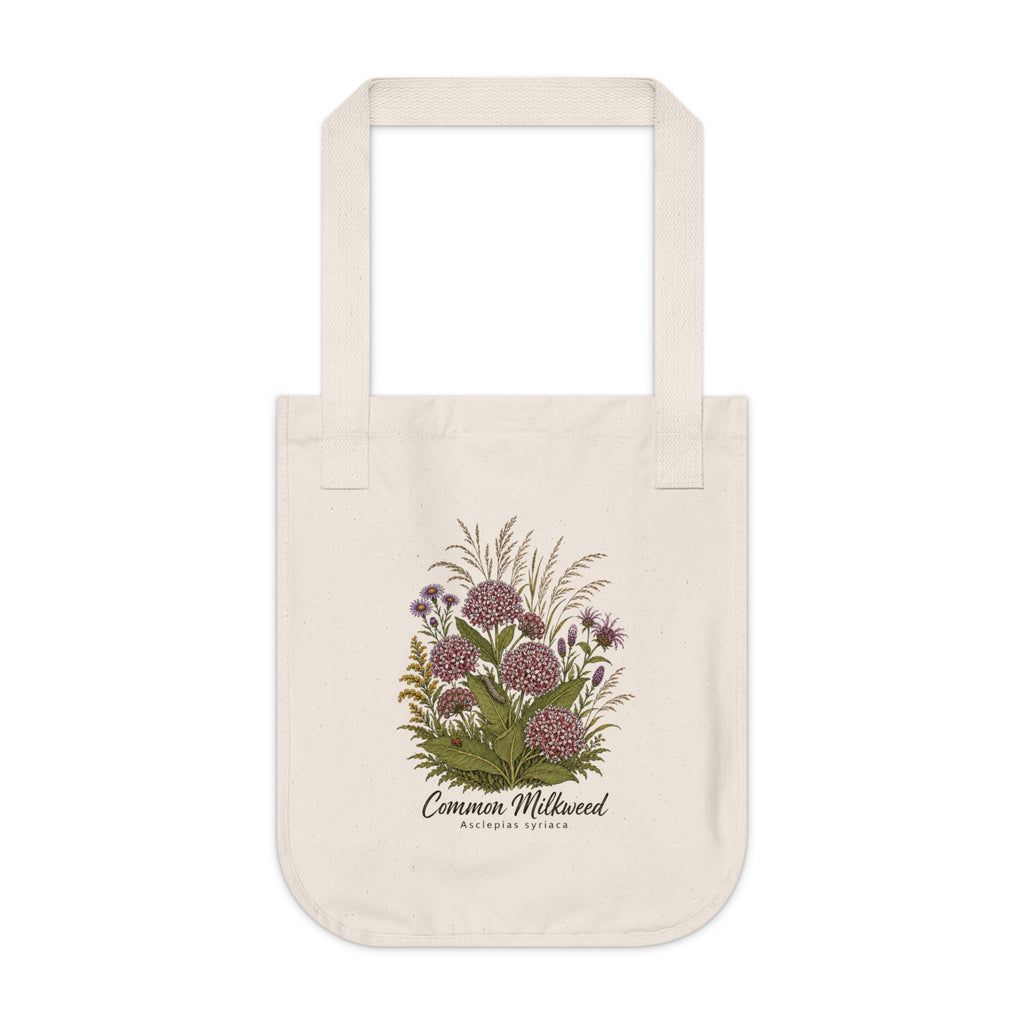 Common Milkweed Organic Canvas Tote