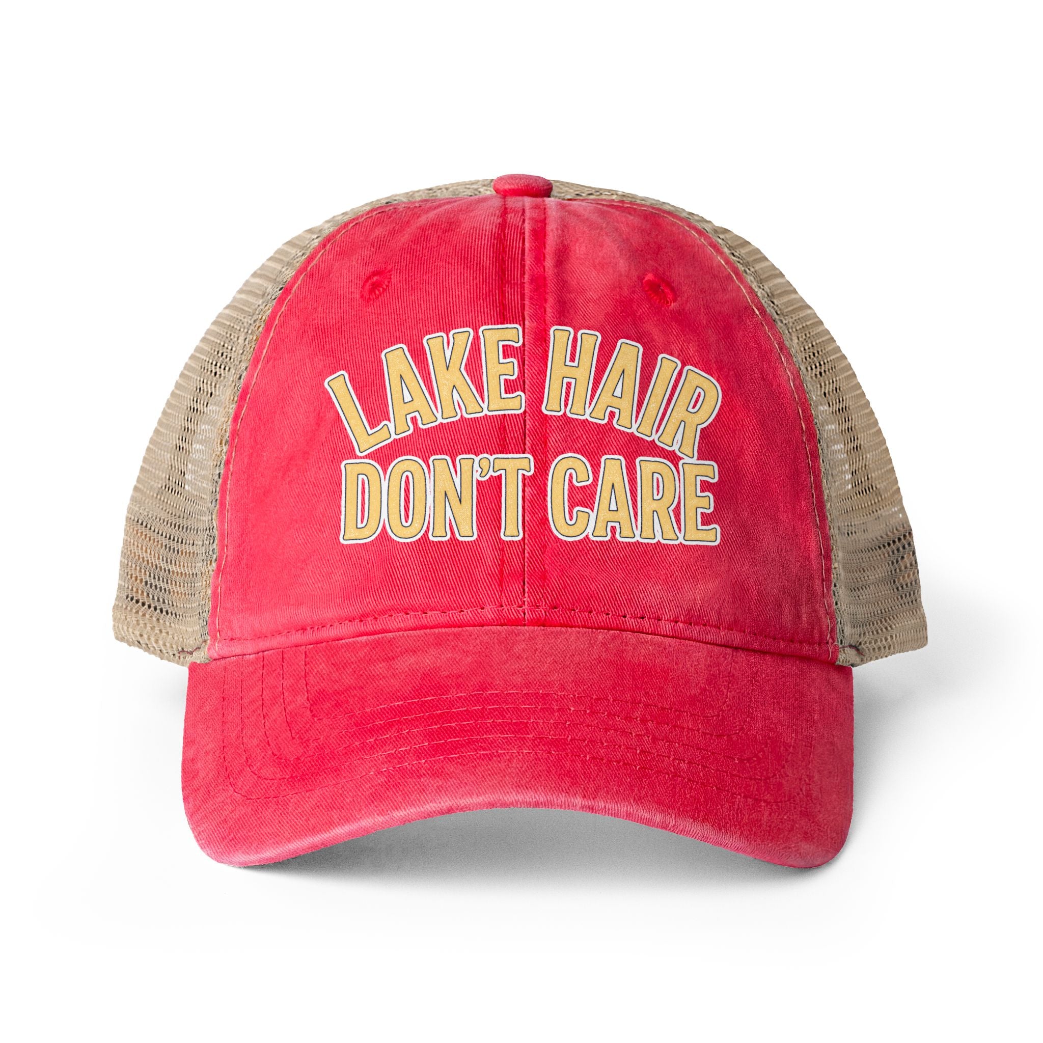 Women's Washed Mesh-Back Cap