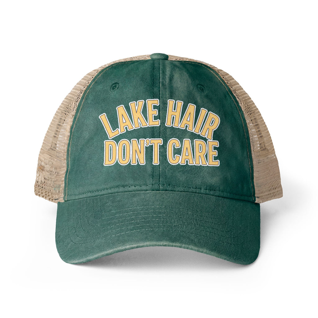 Women's Washed Mesh-Back Cap