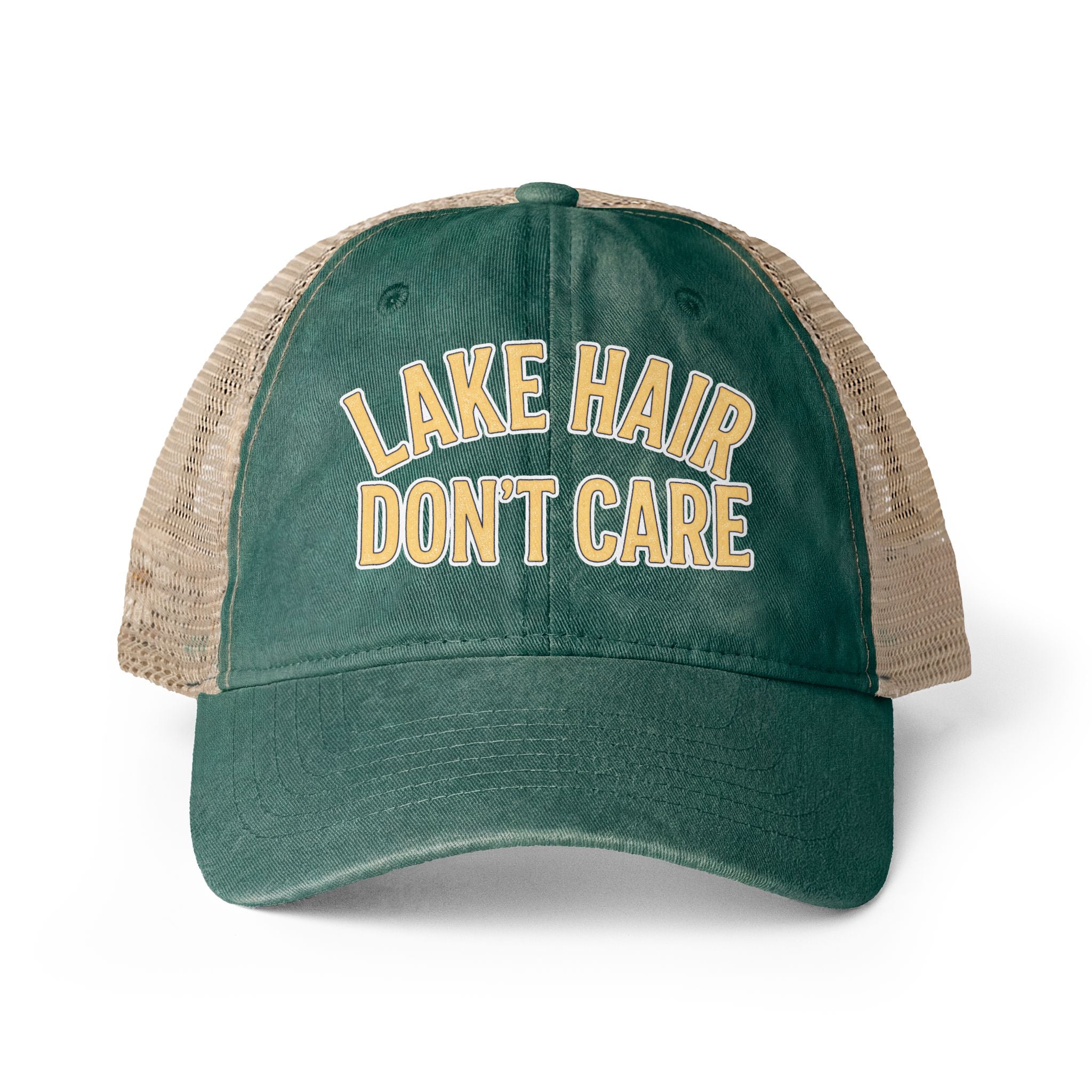 Women's Washed Mesh-Back Cap