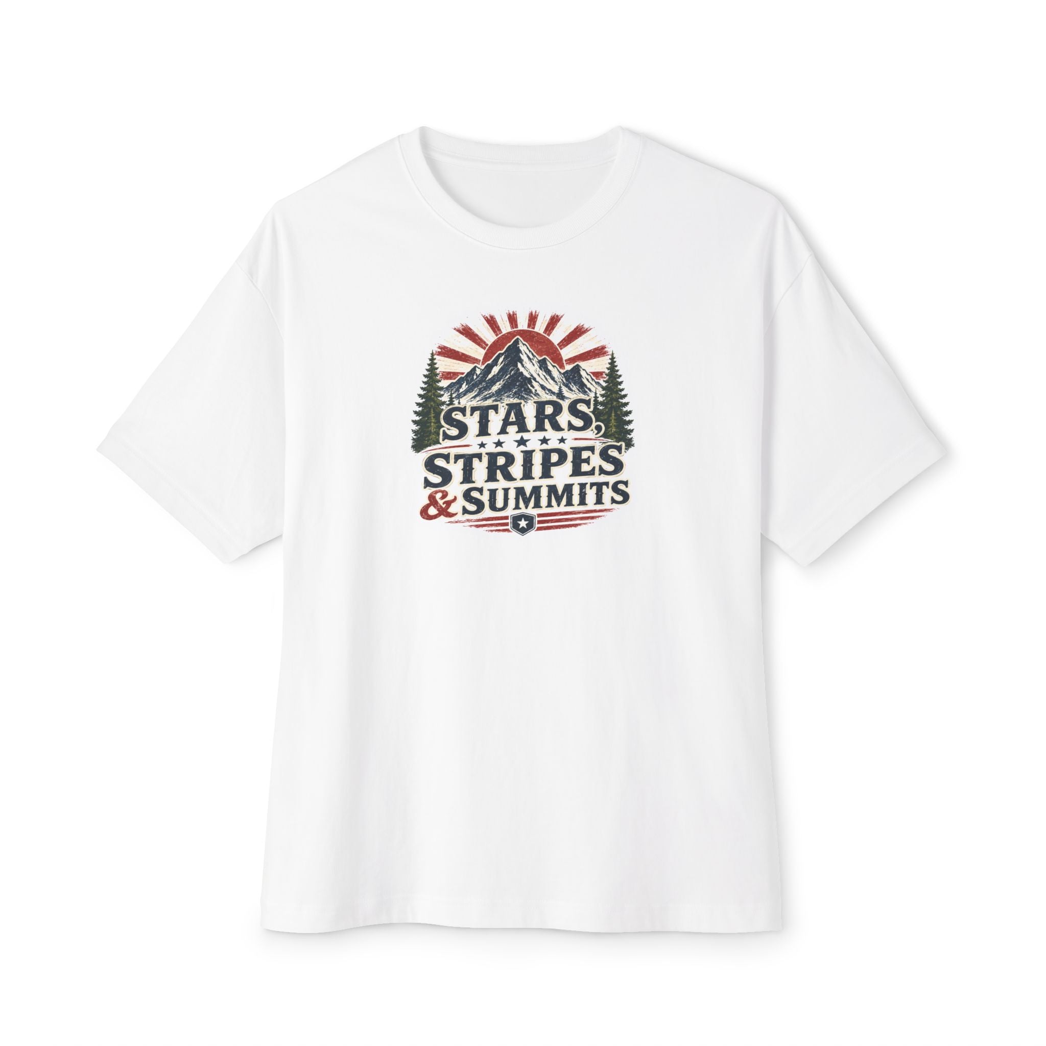 Stars, Stripes & Summits Super Soft Box Tee