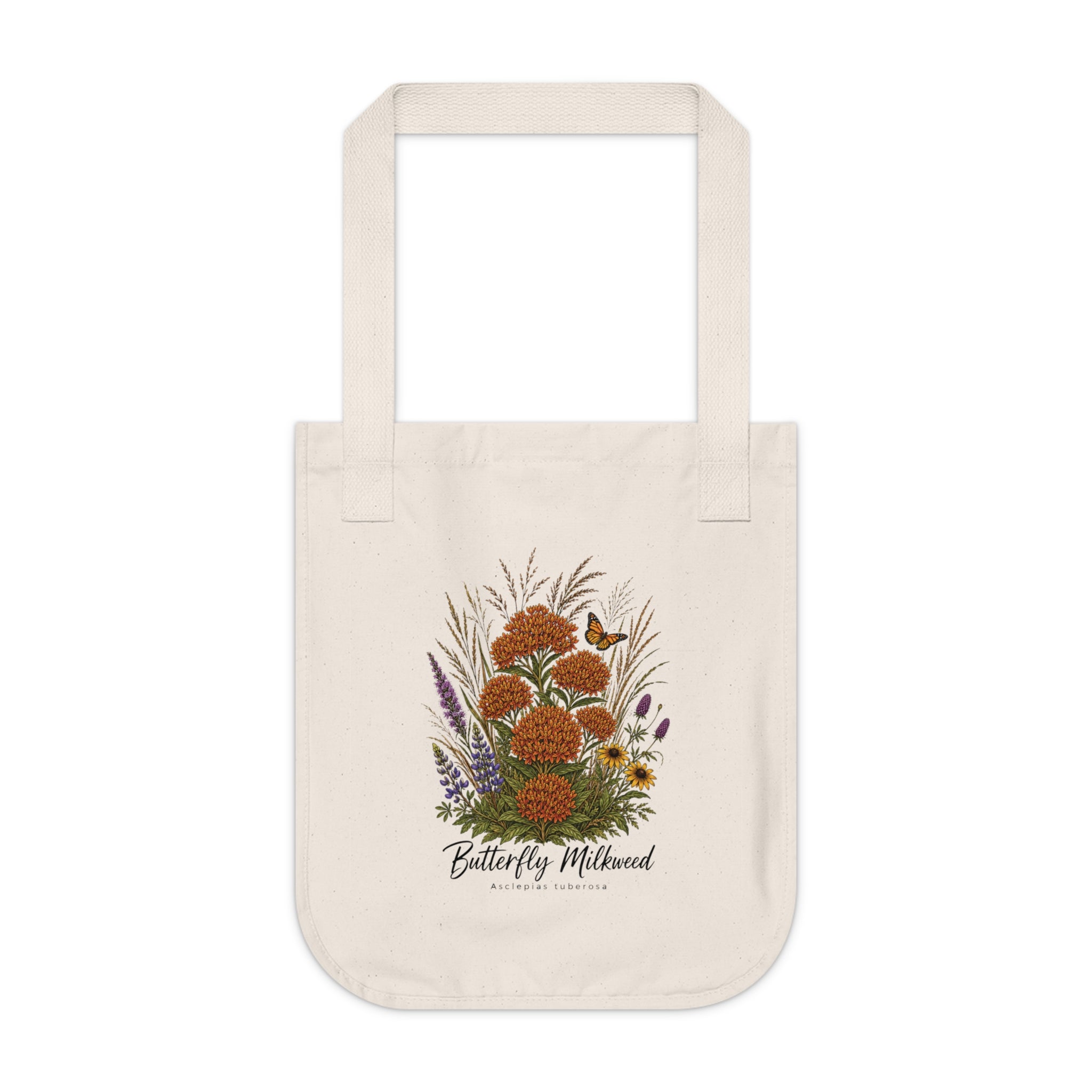 Butterfly Weed Organic Canvas Tote